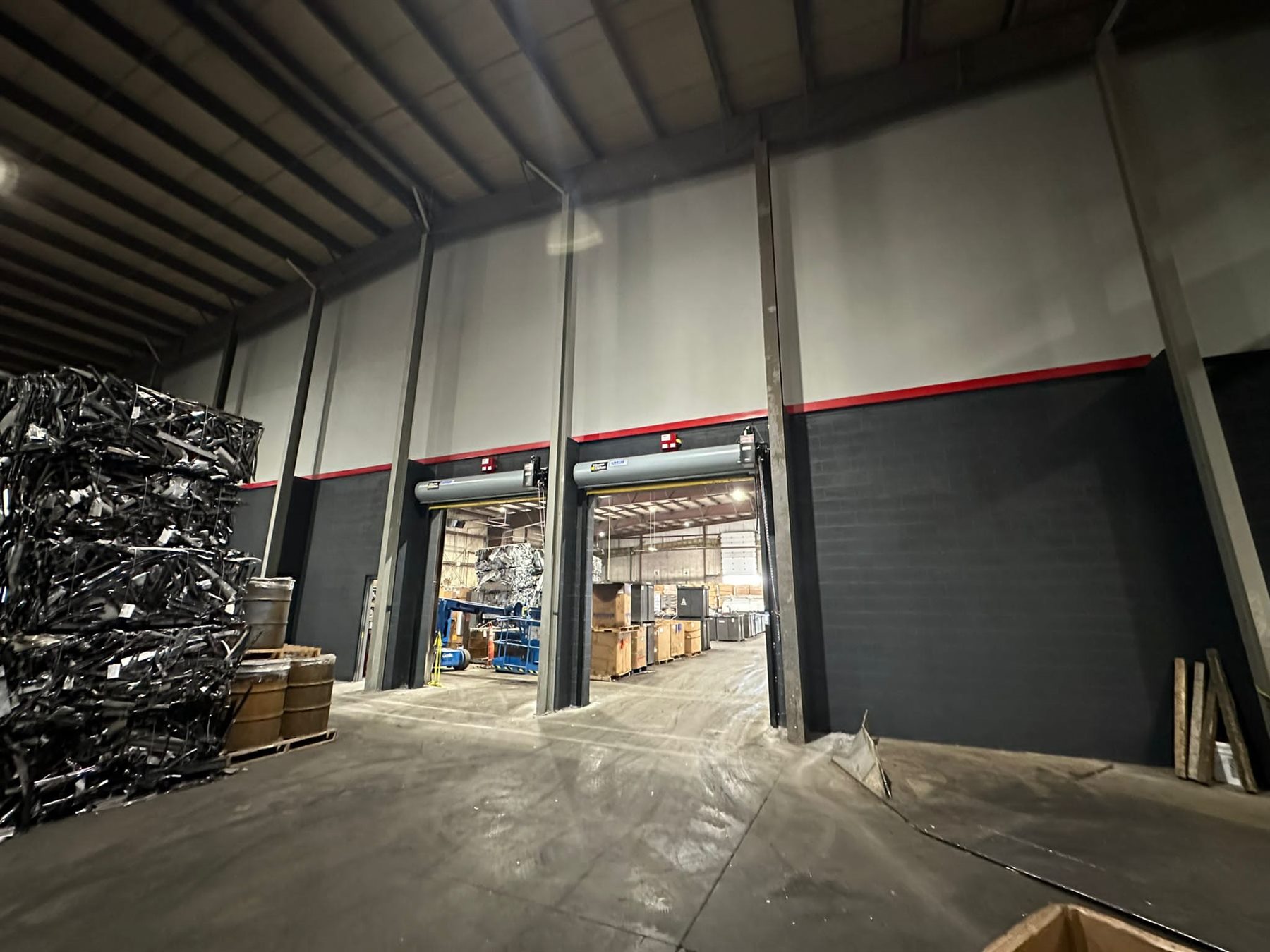 Commercial interior finishing project